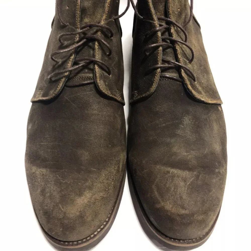 Nisolo Men’s Daytripper Brown Chukka Boots, Size 12.5 M